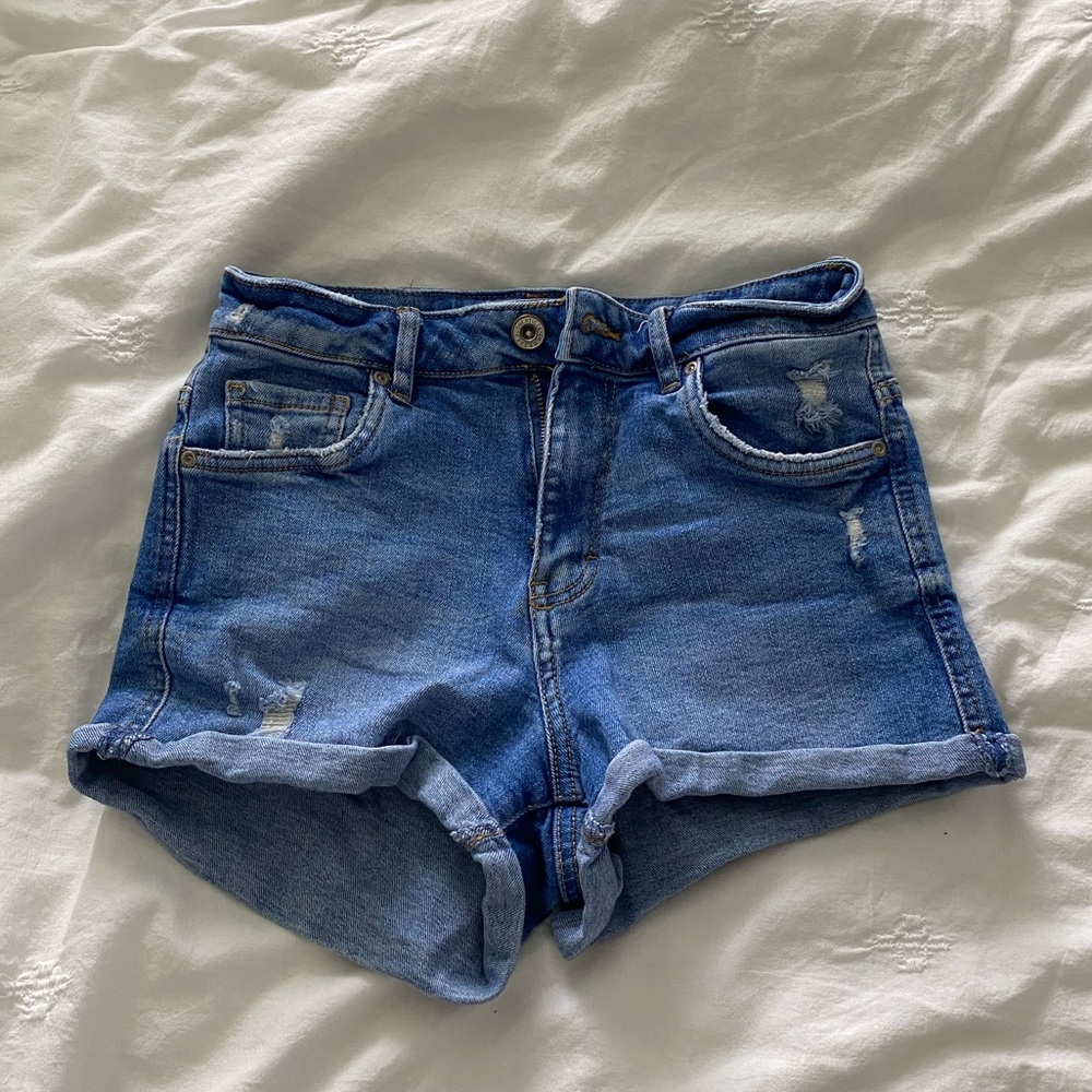 Zara Womens Jean Shorts